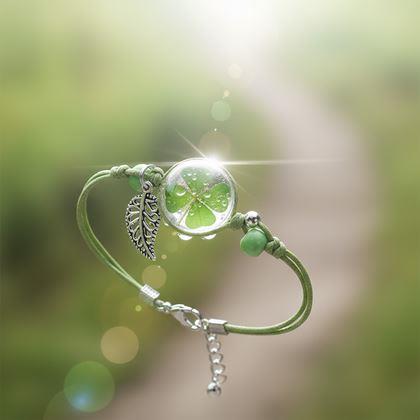 Obrazek z Bransoletka - czterolistek