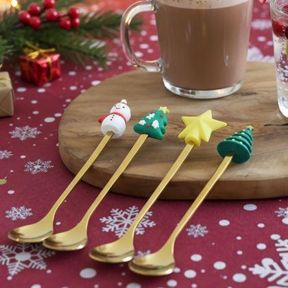 Obrazek z Zestaw świątecznych łyżeczek