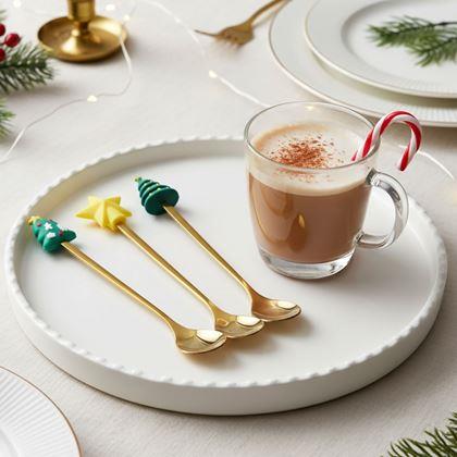 Obrazek z Zestaw świątecznych łyżeczek