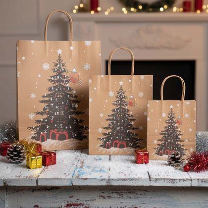 Obrazek z Świąteczna torba - rozmiar L - prezenciki