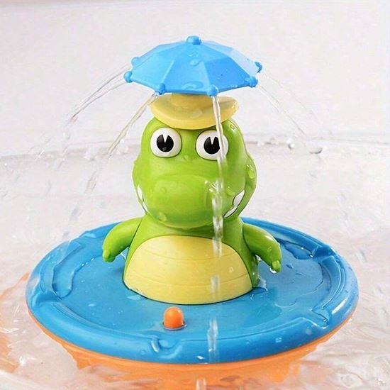 Obrazek z Zabawka do wanny - fontanna z krokodylem