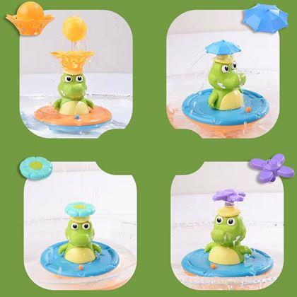 Obrazek z Zabawka do wanny - fontanna z krokodylem