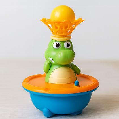 Obrazek z Zabawka do wanny - fontanna z krokodylem