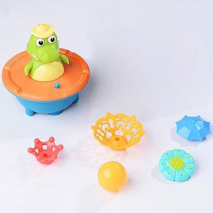 Obrazek z Zabawka do wanny - fontanna z krokodylem