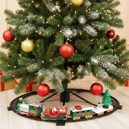 Obrazek z Świąteczna kolejka na choinkę