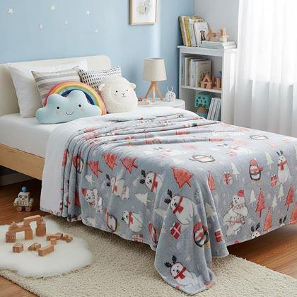 Obrazek z Świecący koc bożonarodzeniowy