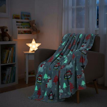 Obrazek z Świecący koc bożonarodzeniowy