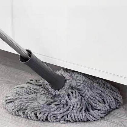 Obrazek z Samowyżymający się okrągły mop z frędzlami