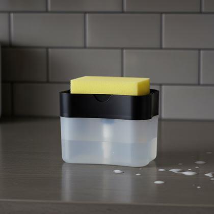 Obrazek z Dozownik na detergent z gąbką