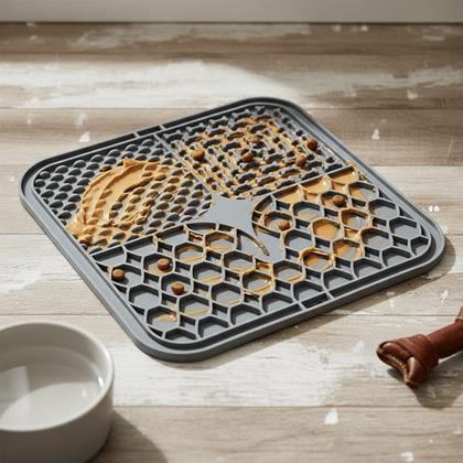 Obrazek z Silikonowa mata do lizania dla psa