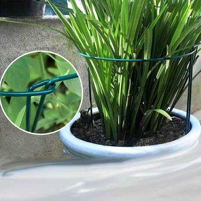 Obraz Podpora roślin metalowa 2 szt. 35 cm