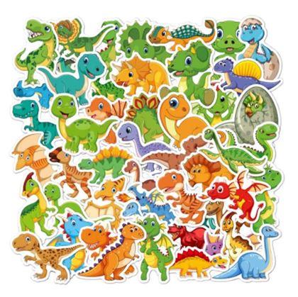 Obrazek z Naklejki dla dzieci - dinozaury
