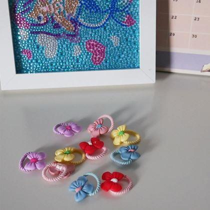 Obrazek z Gumki do włosów dla dzieci 10 szt.  -  kokardki