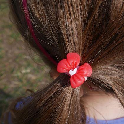 Obrazek z Gumki do włosów dla dzieci 10 szt.  -  kokardki