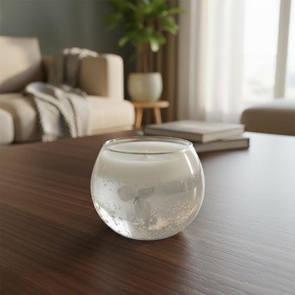 Obrazek z Świeca żelowa  - jasnoniebieski