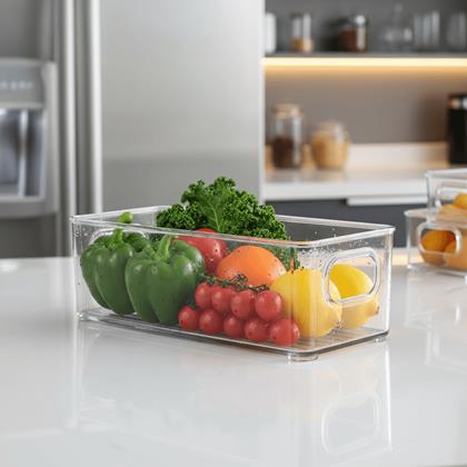 Obrazek z Przezroczysty organizer kuchenny 25 cm