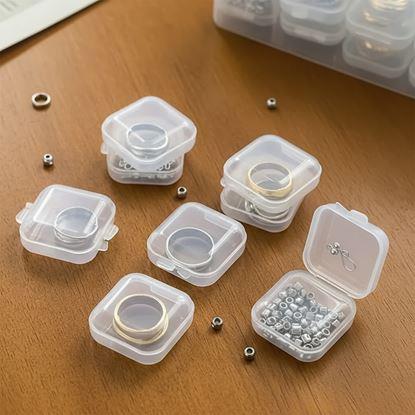 Obraz 5 szt. Mini pojemnik do przechowywania 3,5 x 3,5 cm