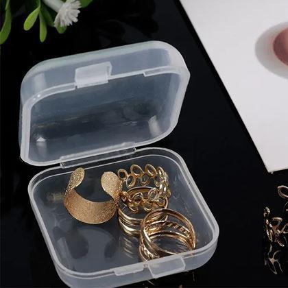 Obrazek z 5 szt. Mini pojemnik do przechowywania 3,5 x 3,5 cm