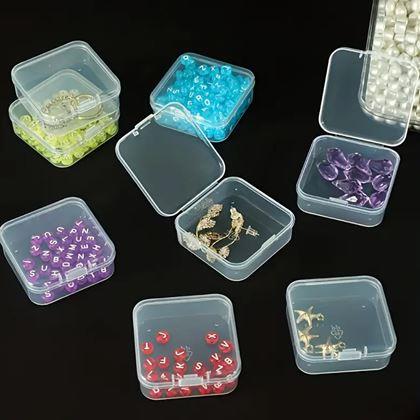 Obrazek z 5 szt. Mini pojemnik do przechowywania 3,5 x 3,5 cm