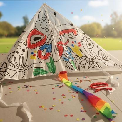 Obraz Latawiec do pokolorowania 