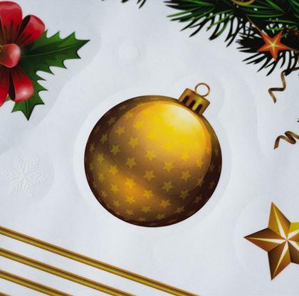 Obrazek z Świąteczne naklejki na okna  -  girlanda