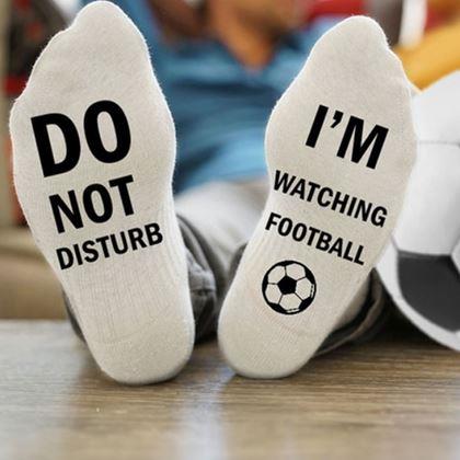 Obrazek z Skarpetki – nie przeszkadzać, leci mecz