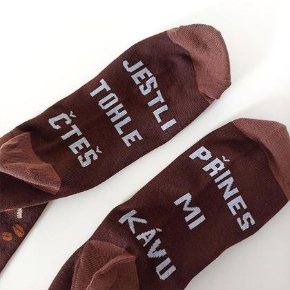 Obrazek z Ponožky - Přines mi kávu