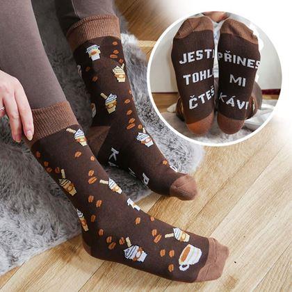 Obrazek z Ponožky - Přines mi kávu