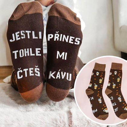 Obrazek z Ponožky - Přines mi kávu