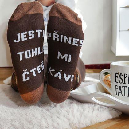 Obrazek z Ponožky - Přines mi kávu
