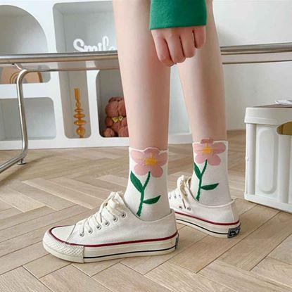 Obraz Skarpetki w kwiaty