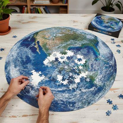 Obraz Puzzle planeta Ziemia 1000 sztuk