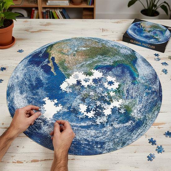 Obrazek z Puzzle planeta Ziemia 1000 sztuk