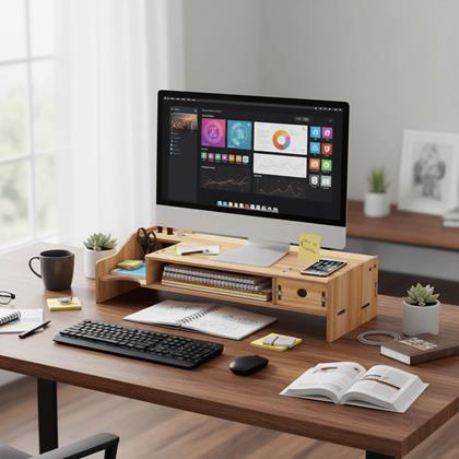 Obrazek z Organizer pod monitor