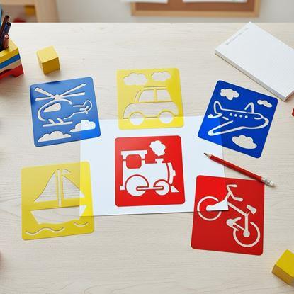 Obraz Szablony do malowania 6 szt