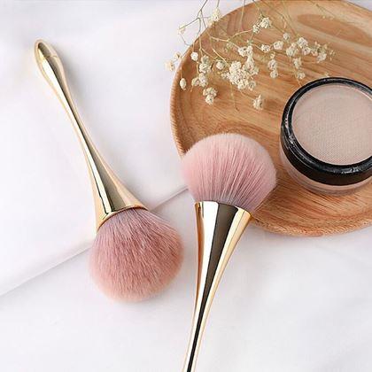 Obrazek z Pędzel do pudru  -   złoty