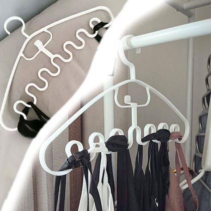 Obrazek z Wielofunkcyjny wieszak na szaliki i paski