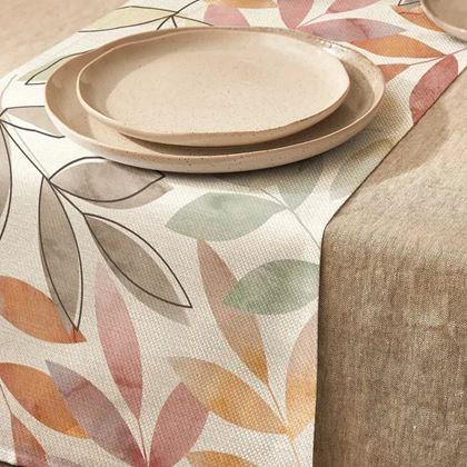 Obrazek z Bieżnik na stół 160 cm - liście