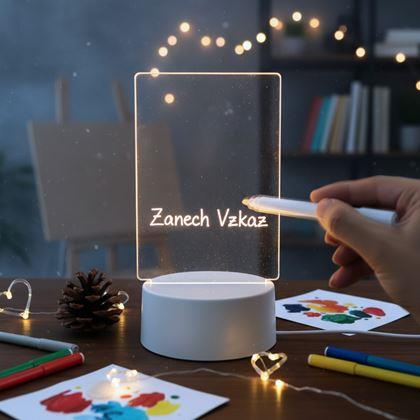 Obrazek z Kreatywna lampka stołowa na wiadomości