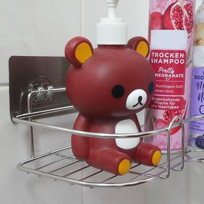 Obrazek z Półka narożna ze stali nierdzewnej