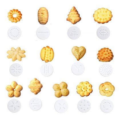 Obrazek z Maszynka do ciasteczek ze zdobnikiem + 19 końcówek