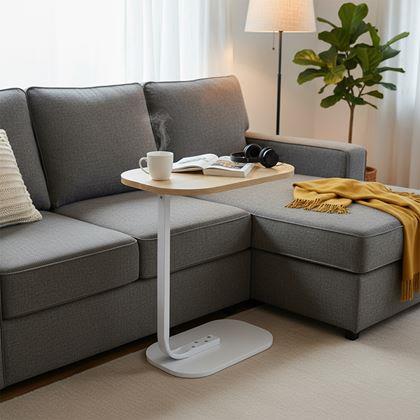 Obrazek z Stolik kawowy do kanapy - jasny