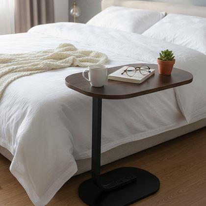 Obrazek z Stolik kawowy do kanapy - ciemny