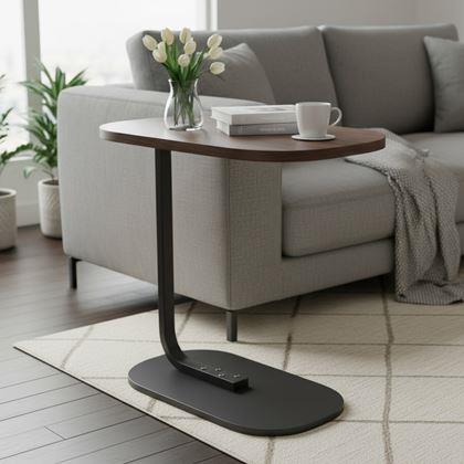 Obrazek z Stolik kawowy do kanapy - ciemny