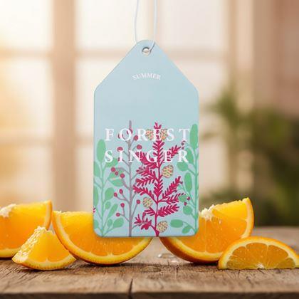 Obrazek z Aromat do samochodu - pomarańcza