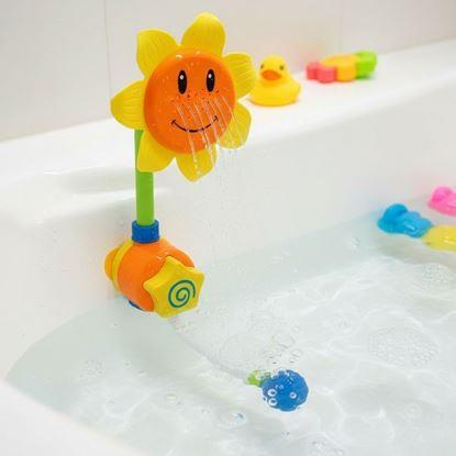 Obraz Prysznic do wanny - słonecznik