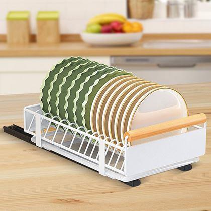 Obrazek z Wysuwany organizer i ociekacz na talerze