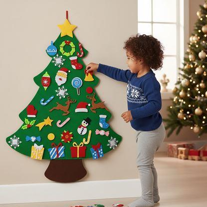 Obraz Choinka do montażu na ścianie do dekoracji