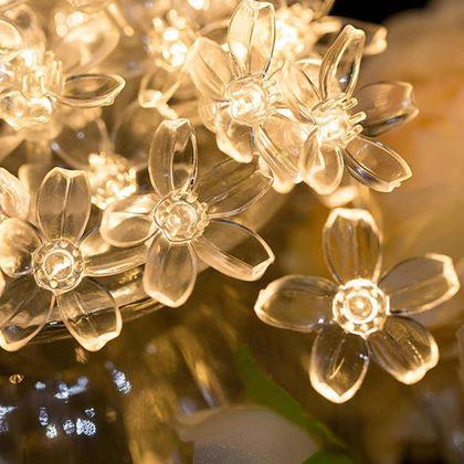 Obrazek z Łańcuch świetlny LED - kwiat czereśni