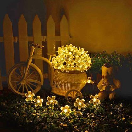 Obrazek z Łańcuch świetlny LED - kwiat czereśni